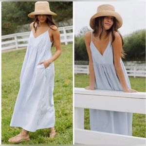 Jenni Kayne Cove Dress in blue size small